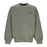 Carhartt Wip Grön Crewneck Sweatshirt Vista Smoke Green, Herr