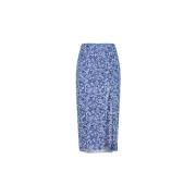 FABIENNE CHAPOT Jessy Midi Skirt Blue, Dam