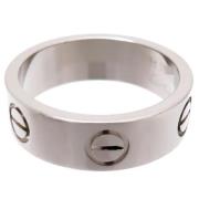 Cartier Vintage Pre-owned Vitt guld ringar Gray, Dam