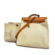 Hermès Vintage Pre-owned Canvas hermes-vskor Beige, Dam