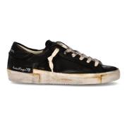 Philippe Model Vintage Svart Tennis Sneakers Kvinnor Black, Dam