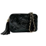 Chanel Vintage Pre-owned Laeder chanel-vskor Black, Dam