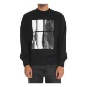 Boss Avslappnad Sweatshirt Black, Herr