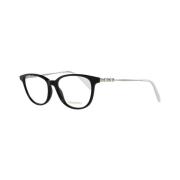 Emilio Pucci Svarta Kvinnor Full-Rim Optiska Ramar Black, Dam