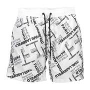 Karl Lagerfeld Vita Herr Simboxershorts White, Herr