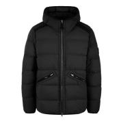 Stone Island Sömlös Tunnel Nylon Dunjacka Black, Herr