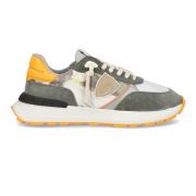 Philippe Model Camoutache Grön Orange Sneakers Män Multicolor, Herr