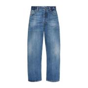 Valentino Garavani Blå Jeans Aw24 Herrmode Blue, Herr