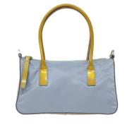 Prada Vintage Pre-owned Tyg prada-vskor Blue, Dam