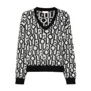 Liu Jo Fashionable Sweater Picks Black, Dam