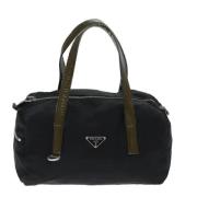 Prada Vintage Pre-owned Tyg prada-vskor Black, Dam