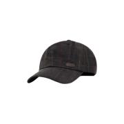 Barbour Tartan Sports Cap med justerbar skärm Brown, Unisex