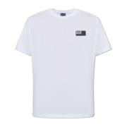 Emporio Armani EA7 Bomull T-shirt White, Herr