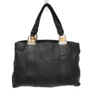 Gucci Vintage Pre-owned Laeder totevskor Black, Dam