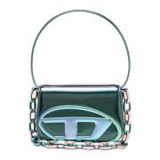 Diesel Stilren Crossbody Väska Blue, Dam