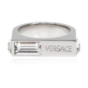 Versace Ring med logotyp Gray, Herr