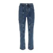 Agolde Klassiska Denim Jeans för vardagsbruk Blue, Dam