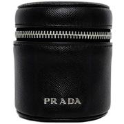 Prada Vintage Pre-owned Laeder kuvertvskor Black, Dam