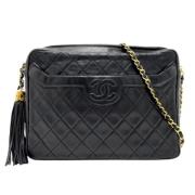 Chanel Vintage Pre-owned Laeder chanel-vskor Black, Dam