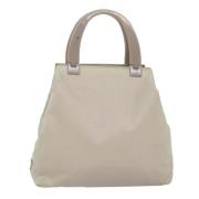 Prada Vintage Pre-owned Tyg totevskor Beige, Dam