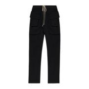 Rick Owens Sweatpants med låg gren Black, Herr