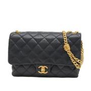 Chanel Vintage Pre-owned Laeder chanel-vskor Black, Dam