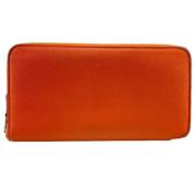 Hermès Vintage Pre-owned Laeder plnbcker Orange, Dam