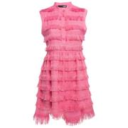 Moschino Pre-Owned Pre-owned Bomull klnningar Pink, Dam