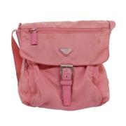 Prada Vintage Pre-owned Tyg prada-vskor Pink, Dam