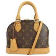 Louis Vuitton Vintage Pre-owned Canvas handvskor Brown, Dam