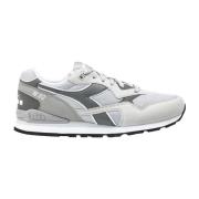 Diadora Grå Tyg Sneakers med Snören Gray, Herr