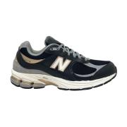 New Balance Minimalistiska Läder Mesh Sneakers Black, Herr