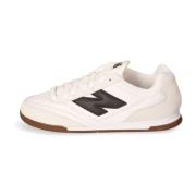 New Balance Lågprofil sneaker i mocka och mesh White, Herr