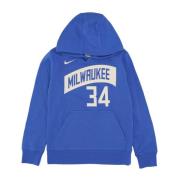 Nike Giannis Antetokounmpo NBA Club Hoodie Blue, Herr