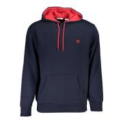 Timberland Blå Långärmad Sweatshirt med Brodyr Blue, Herr