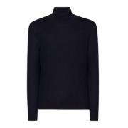 Dolce & Gabbana Stilren Turtleneck Sweater Blue, Herr