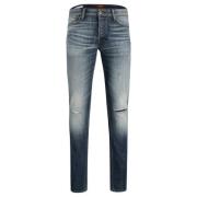 Jack & Jones Klassiska Blå Herr Jeans Dragkedja/Knappstängning Blue, H...