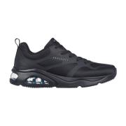 Skechers Moderne herrsneakers med Air-Cooled Memory Foam Black, Herr