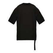 Rick Owens T-shirt Tommy Black, Herr