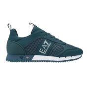 Emporio Armani EA7 Stiliga herrsneakers Green, Herr