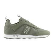 Emporio Armani EA7 Stiliga Herr Sneakers Hög Kvalitet Green, Herr