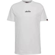 Ellesse Herr Bomull T-shirt Stiligt Logo White, Herr