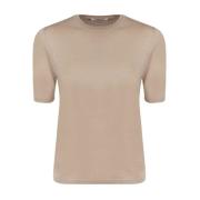 Max Mara Silke Cashmere Crew-Neck Sweater Beige, Dam