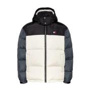 Tommy Jeans Färgblock huva jacka Multicolor, Herr