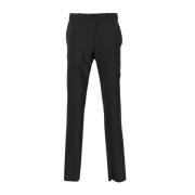 Incotex Slim Fit Grå Dressbyxor Black, Herr