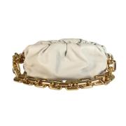 Bottega Veneta Vintage Pre-owned Laeder axelremsvskor White, Dam