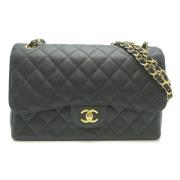 Chanel Vintage Pre-owned Laeder chanel-vskor Black, Dam