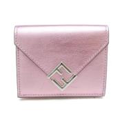 Fendi Vintage Pre-owned Laeder plnbcker Pink, Dam