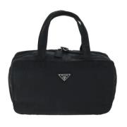 Prada Vintage Pre-owned Tyg prada-vskor Black, Dam