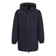 Herno Blå Parkas Aw24 Herrkläder Blue, Herr